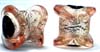 Chimti Rim Silver Foil Beads - click here for large view